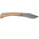 Fox Knives Brand Italy LIBAR folding knife stainless steel M390 Olive wood handle - GoMilitar