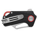 Fox Knives PUCK BF - 761 B Folding Pocket Knife 59 - 61 HRC Stainless Steel D2 - GoMilitar