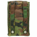 genuine dutch military flask pouch in dpm camo