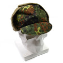 Genuine German Army Military Winter Pile Cap flecktarn hat warm cold weather - GoMilitar