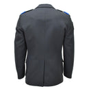 Original Swiss Military Formal Jacket Vintage 4 Pocket Design Dark Gray