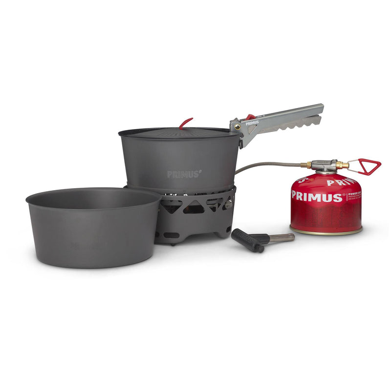 Primus PrimeTech Camping Stove Set 1.3 liters cooking boiling pot outdoor burner