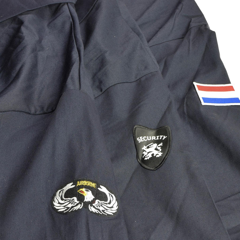 Genuine Dutch Navy coverall Army Jumpsuit Blue Boilersuit Protective Work Gear