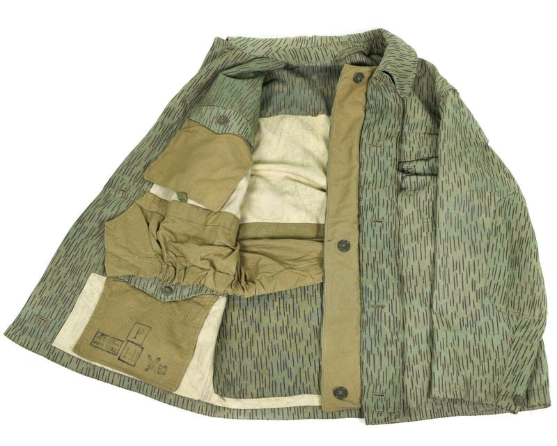 Original Czech army military combat M60 field jacket parka Rain drop camouflage