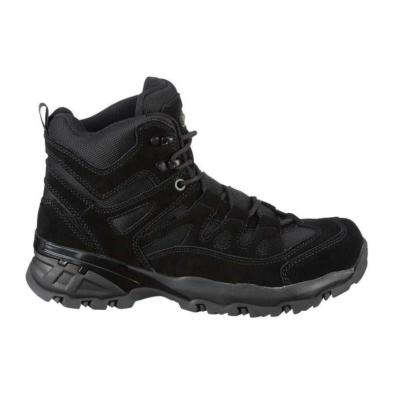 MIL-TEC SQUAD boots mid calf round sole camping outdoor black suede footwear