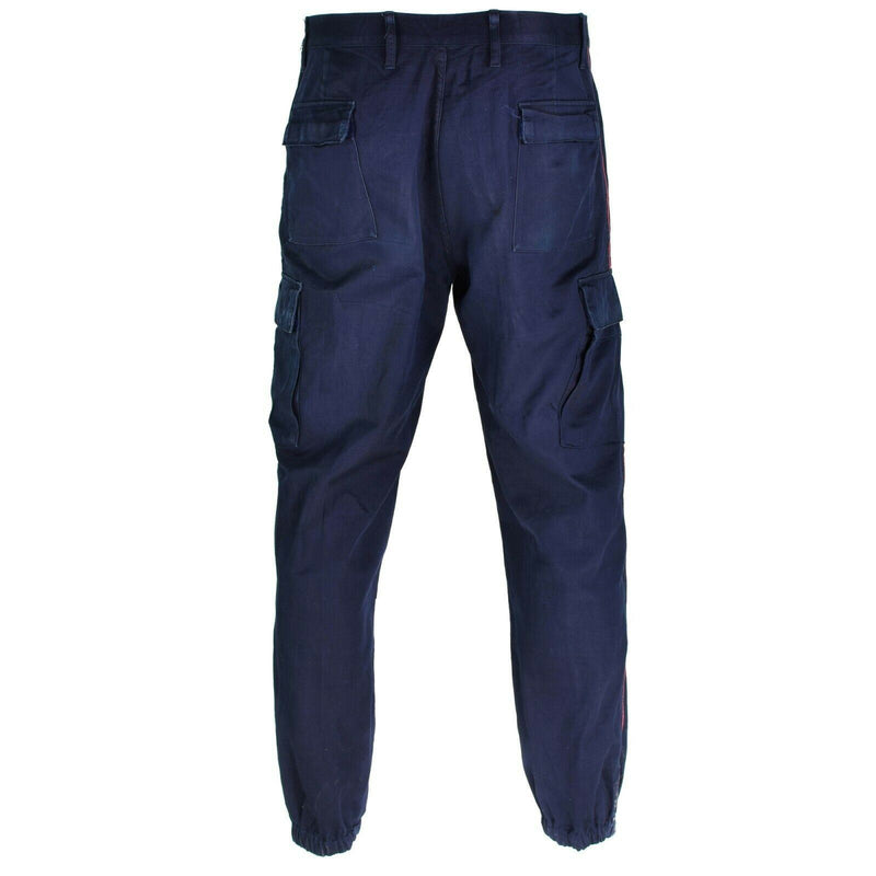 Original Italian police carabinieri pants blue trousers officer law enforcement