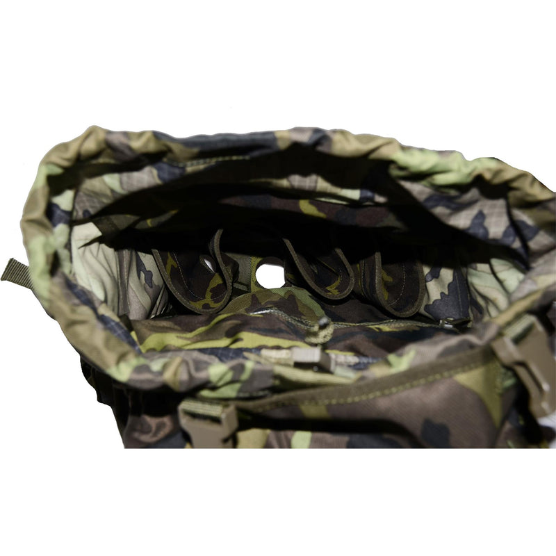 Original Czech Republic military molle backpack quick release woodland camo 30l