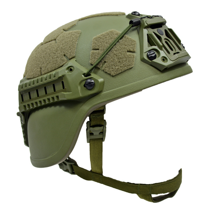 Šestan-Busch BK-ACH Full Cut Modern Ballistic Helmet Level IIIA NVG Side Rails