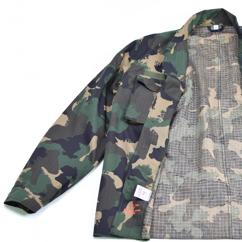 Genuine Hungarian army shirt m90 4 color camouflage long sleeve military NEW