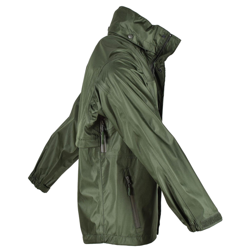 Mil-Tec Brand Jacket Olive Green waterproof Men Rainwear water-resistant men's