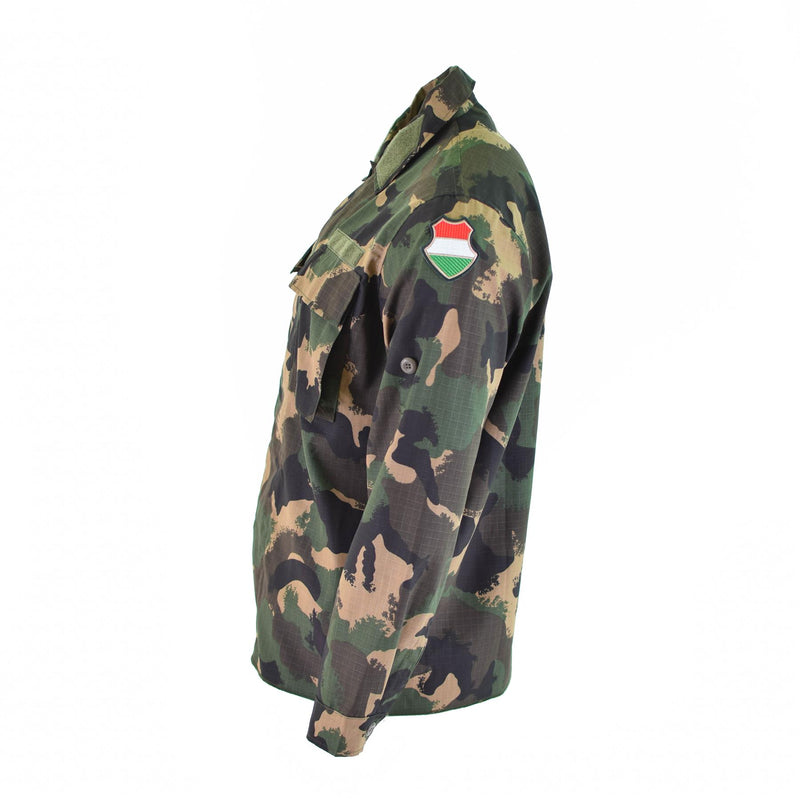 Genuine Hungarian army shirt m90 4 color camouflage long sleeve military NEW