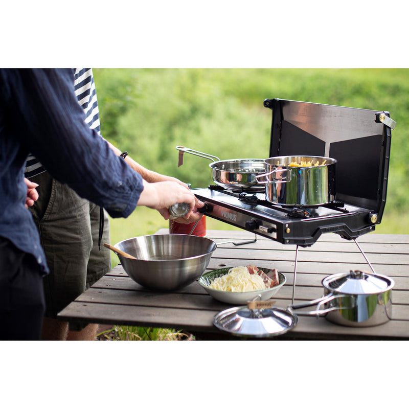 Primus CampFire Cooking set stainless steel all-in-one hiking camping cookware