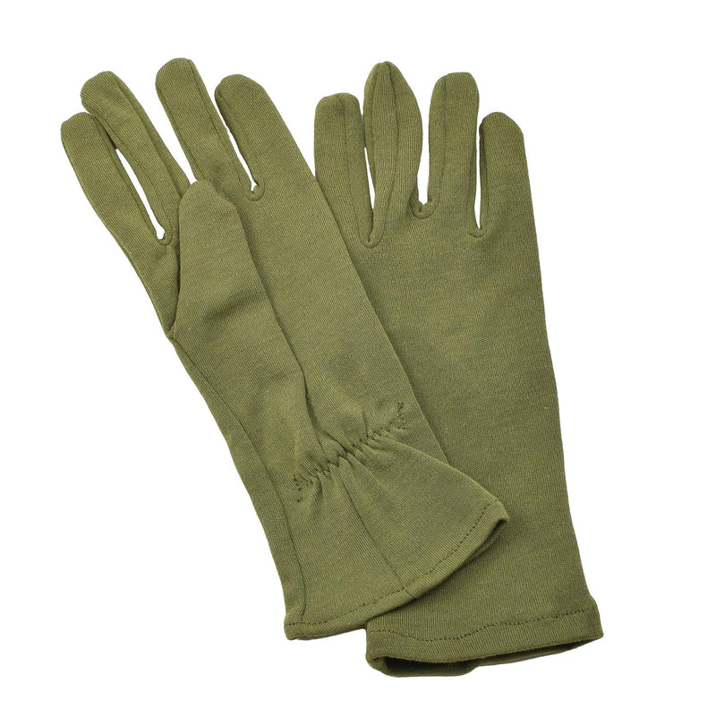 Genuine British Army gloves olive hand warmers fire resistant fiber gloves NEW