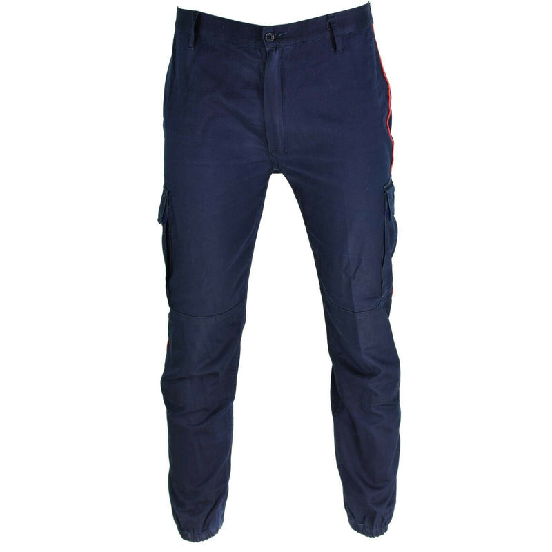 Original Italian police carabinieri pants blue trousers officer law enforcement