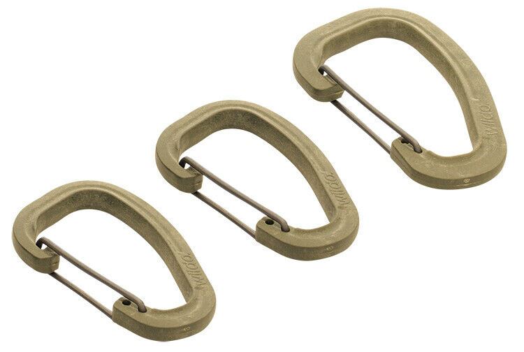 Genuine Wildo Accessory Carabiner Set OD 3pcs Lightweight sturdy clips