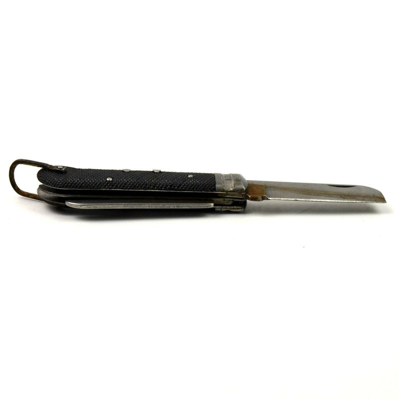 Original vintage Italian Italy army navy folding pocket knife.