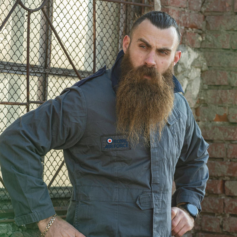 Genuine British Royal Air Forces coverall uniform issue boiler men suit Blue