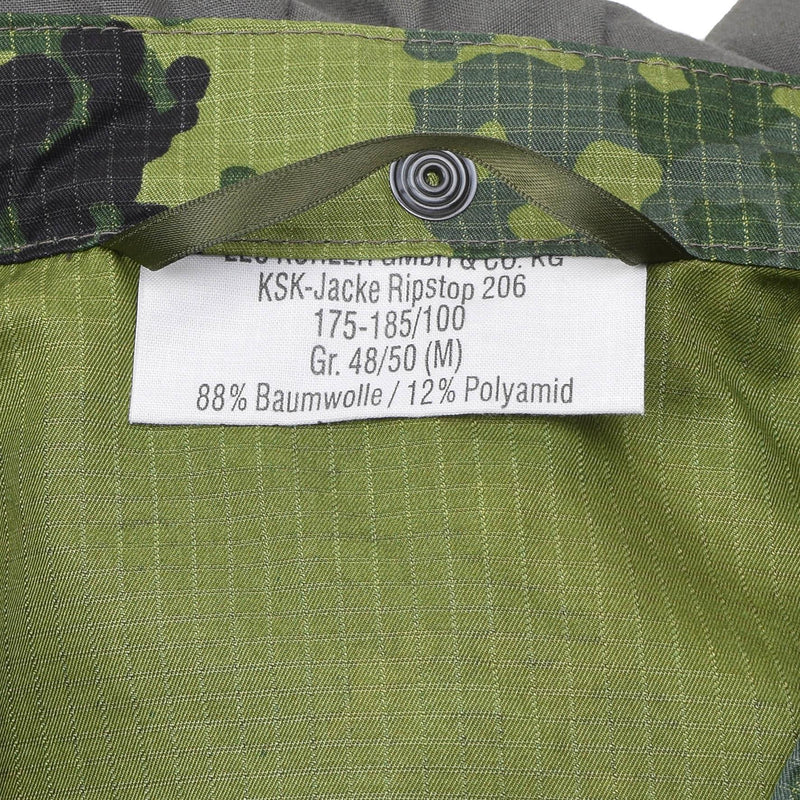 Leo Kohler tactical smock jacket ripstop fabric hooded cordura reinforced elbows