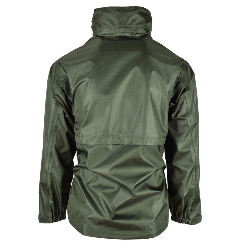 Mil-Tec Brand Jacket Olive Green waterproof Men Rainwear water-resistant men's