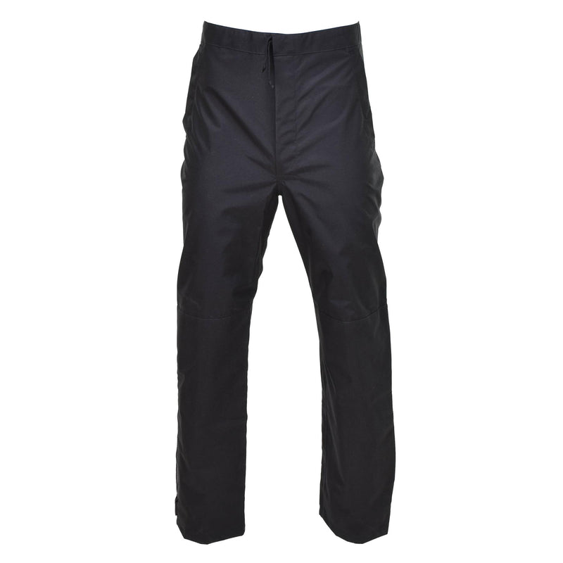 Genuine British Metropolitan police trousers waterproof outdoor rain pants black