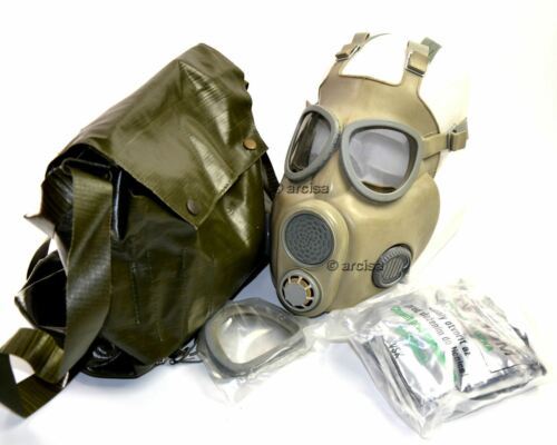 Czech Czechoslovakian army military Gas Mask M-10. New full set. CZ gas mask M10