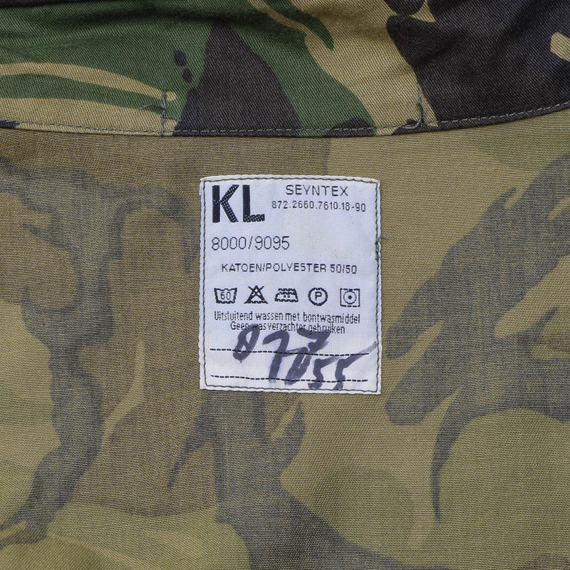 Original Dutch army jacket M65 waterproof military parka with lining trilaminate