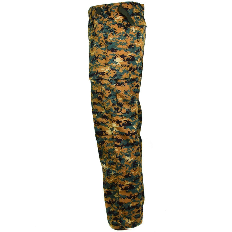 Genuine Guinee Bissau army pants RipStop digital savana camo military issue NEW
