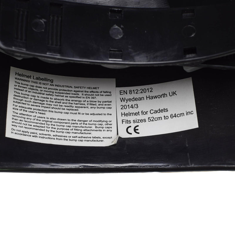 Original British military black plastic helmet MK7 tactical training gear NEW