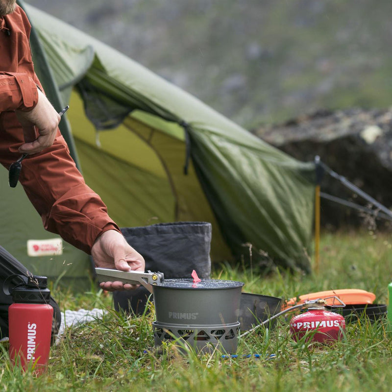 Primus PrimeTech Camping Stove Set 1.3 liters cooking boiling pot outdoor burner