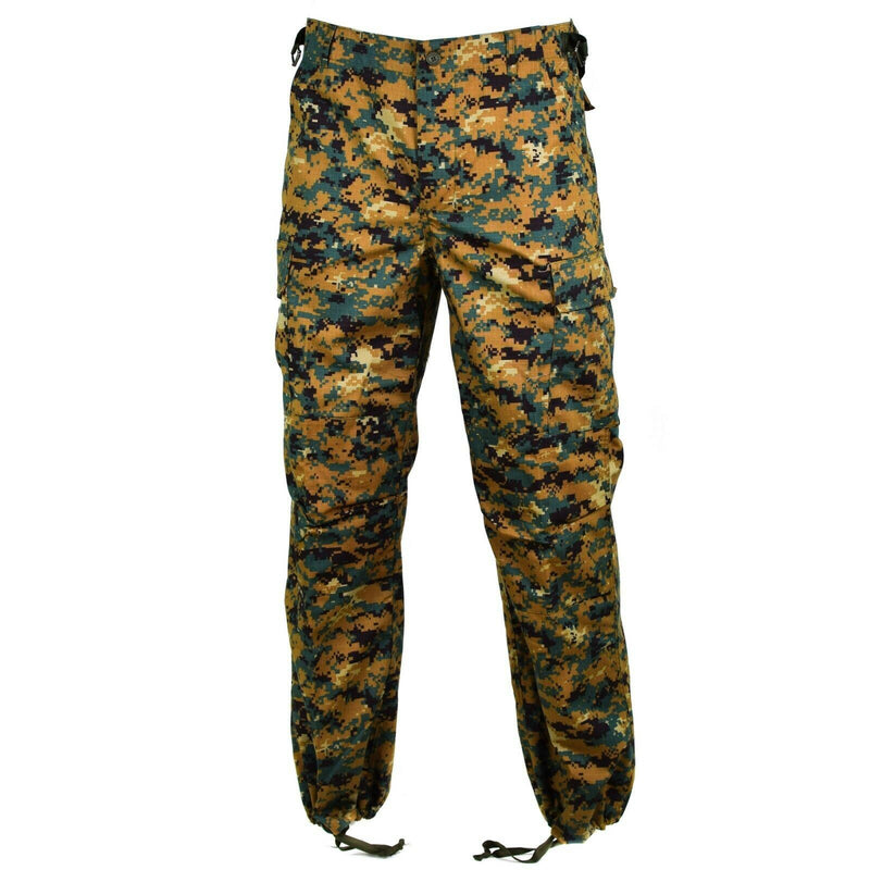 Genuine Guinee Bissau army pants RipStop digital savana camo military issue NEW