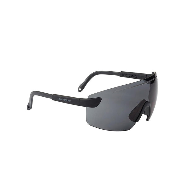 SWISS EYE Shooting eye protection glasses wide anti-fog black lens UV400 goggles