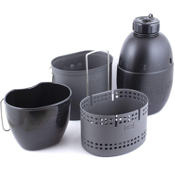 BCB Mk2 The Crusader Cooking Set 6 pcs fire starter stove NATO mug canteen pouch