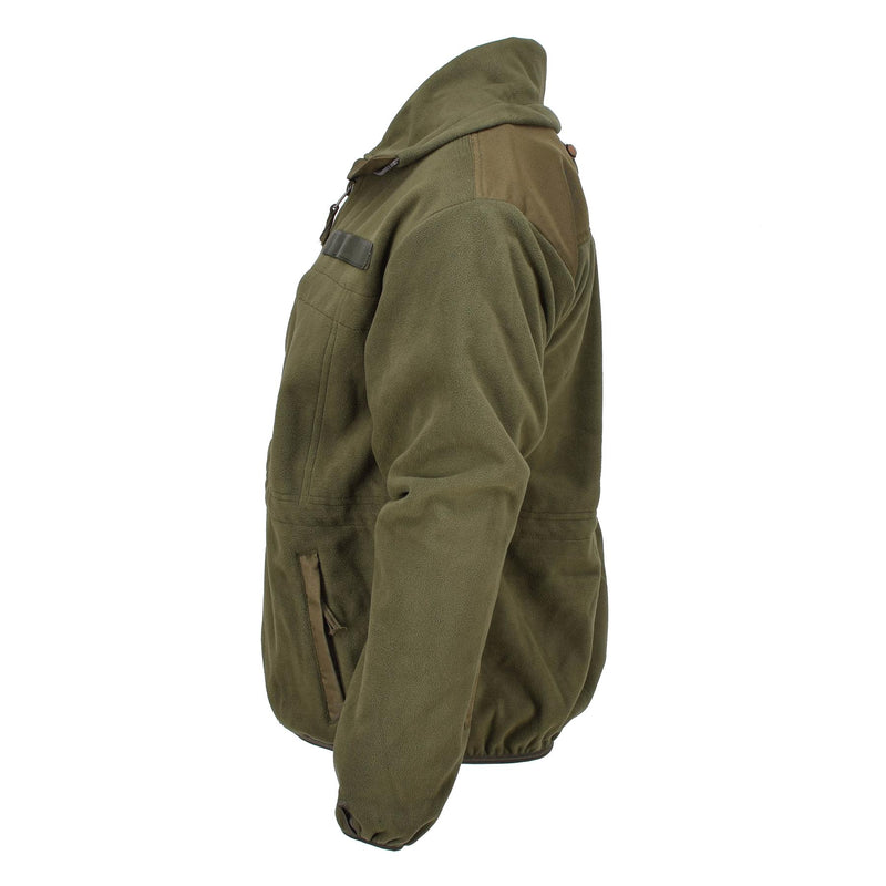 Blochl Brand Austrian Military style fleece jacket high neck full zip breathable