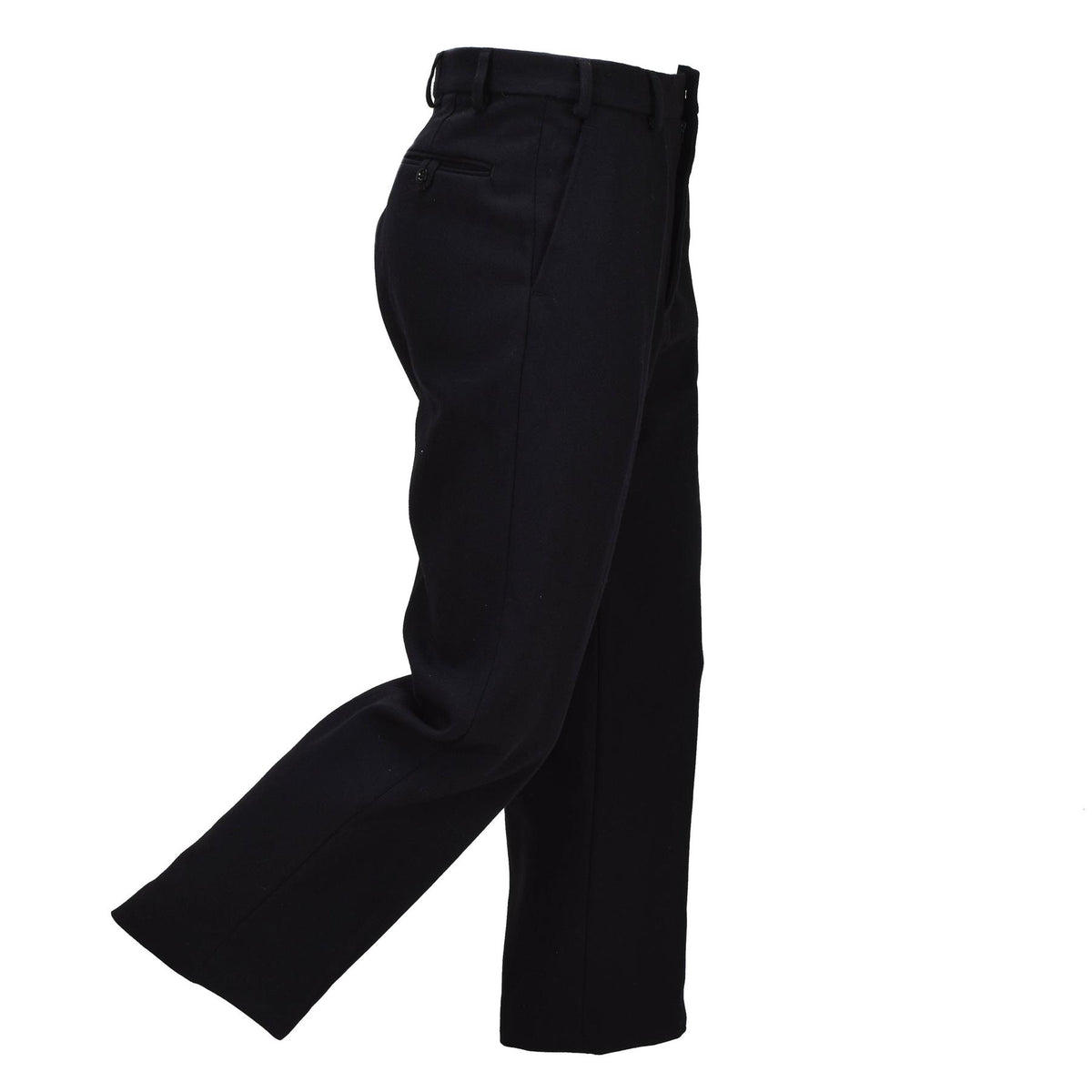 Original British Military Dress Trousers Barathea 1B Formal Pants Black
