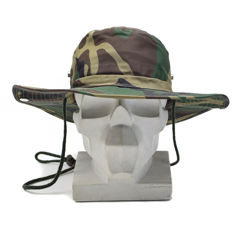 MFH Brand Military bush style hat summer panama jungle bucket cap woodland NEW