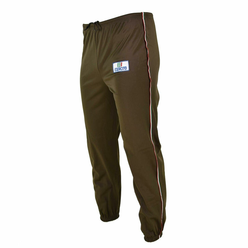 Genuine Italian Army Training Tracksuit Pants Military Sports Vintage Bottoms