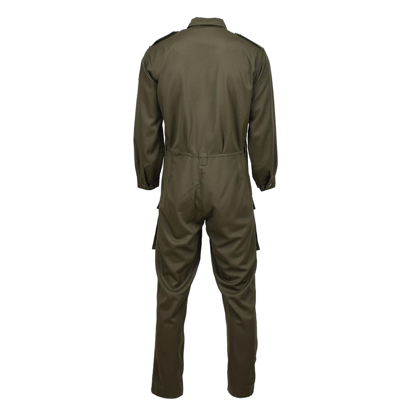 Genuine Austrian military mechanic coverall tanker workwear jumpsuit olive NEW