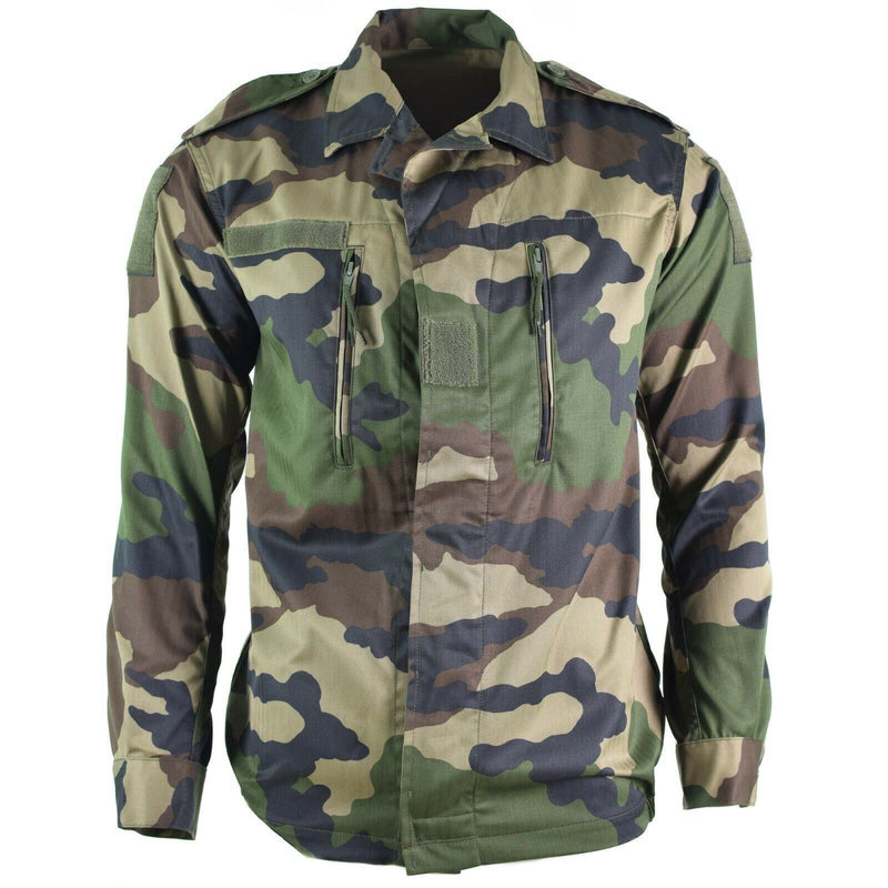 Genuine French army F2 combat jacket fatigue CE camo military issue surplus NEW