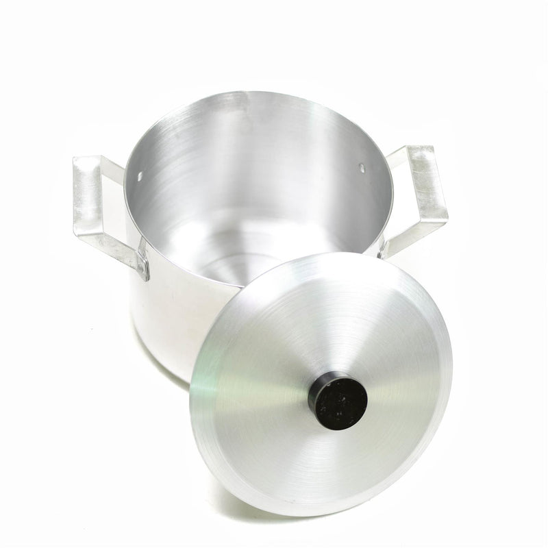 Genuine Czech Army Pot with Lid 2 l Aluminium Cooking 0.5 gal military Cookware