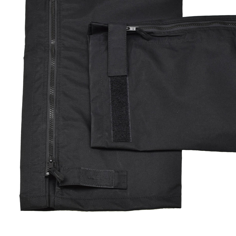 Genuine British Metropolitan police trousers waterproof outdoor rain pants black