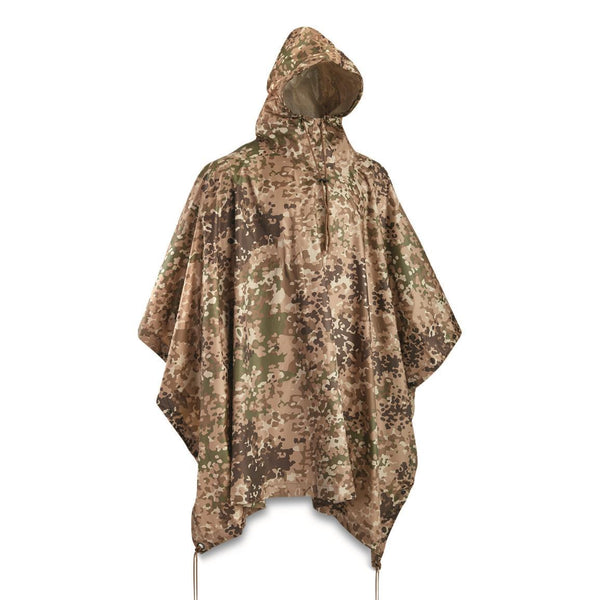 Mil-Tec Brand Army style poncho ripstop arid flectarn waterproof lightweight