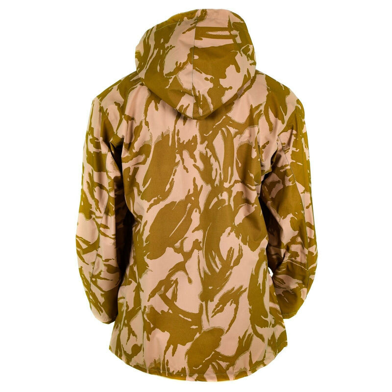 Genuine British army combat jacket desert camo MVP goretex waterproof rain NEW
