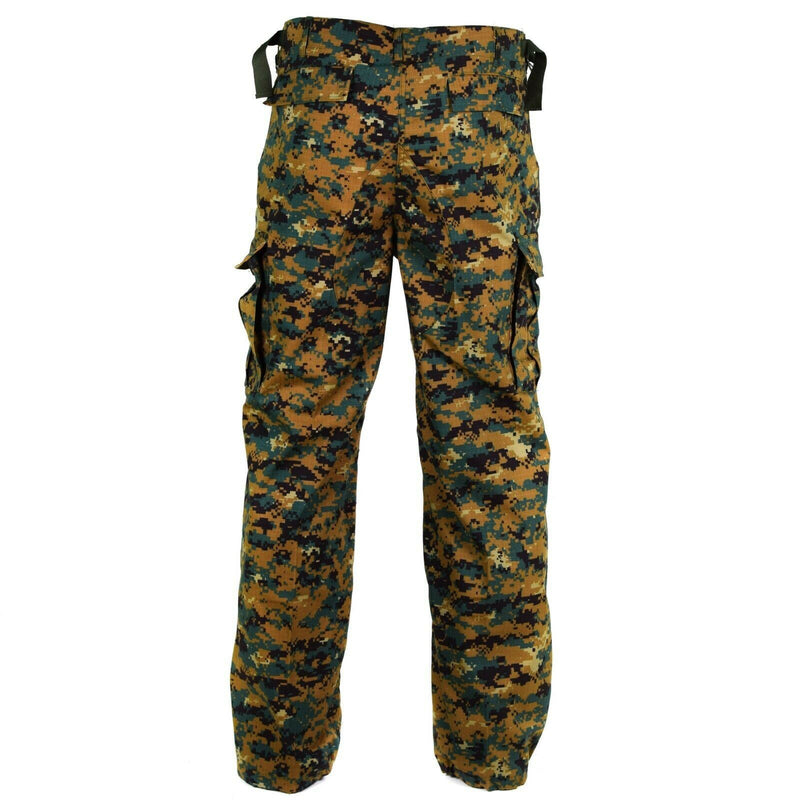 Genuine Guinee Bissau army pants RipStop digital savana camo military issue NEW