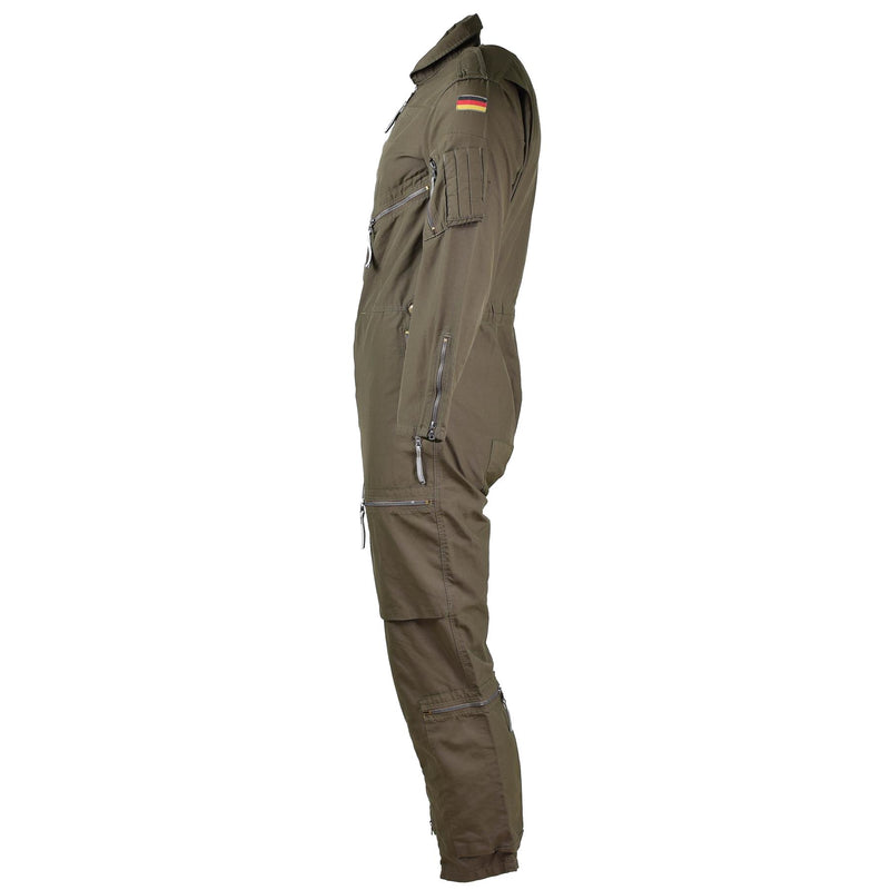Genuine German army Olive OD overall suit combat tanker coverall jumpsuit aramid