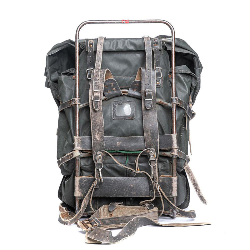 Original Finnish military backpack framed waterproof large rucksack 100L vintage