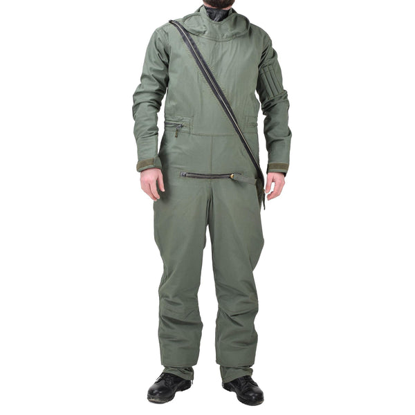 Original British military aircrew green coverall immersion MK20A protection suit