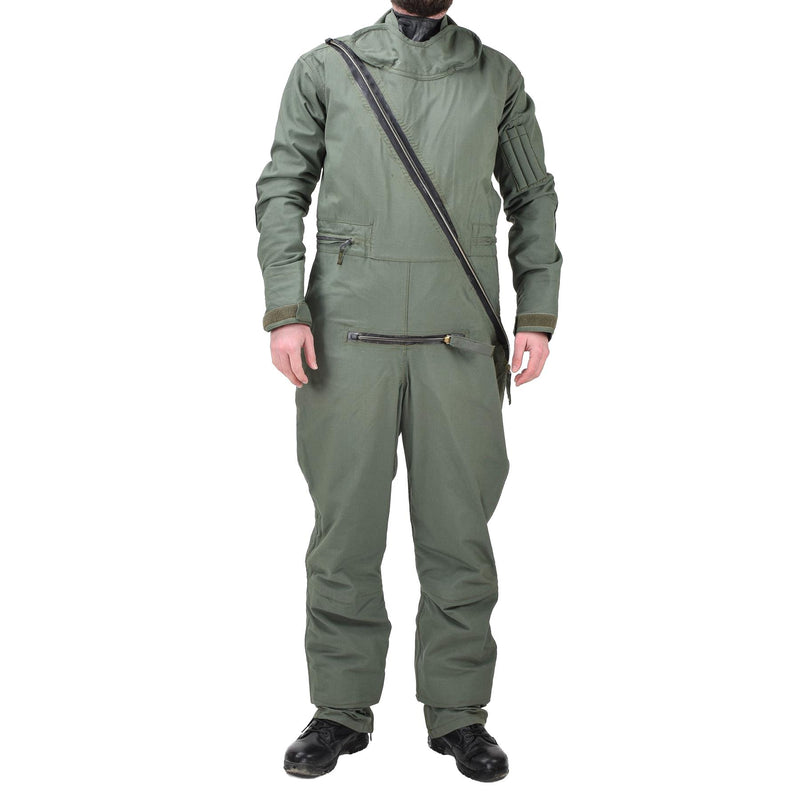 Original British military aircrew green coverall immersion MK20A protection suit