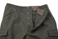 Original Swedish Army M39/58 Field Trousers Wool Cargo Surplus Olive Green
