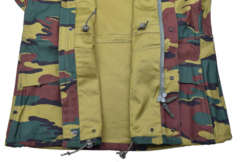 Original Belgium Military jacket tactical troops field uniform jigsaw Seyntex