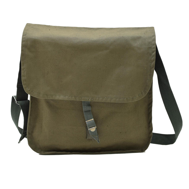 Original Bulgarian army olive shoulder bag adjustable strap outdoor travel NEW